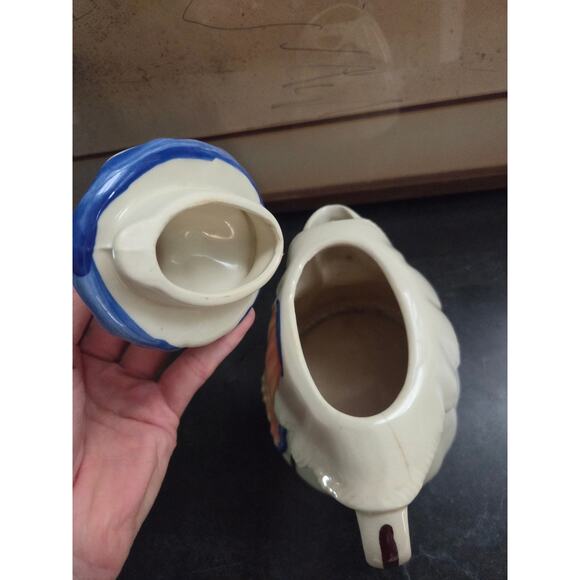 Shawnee Pottery Granny Ann Teapot USA 8" Hand-Painted Vintage Kitchenware - Picture 7 of 10